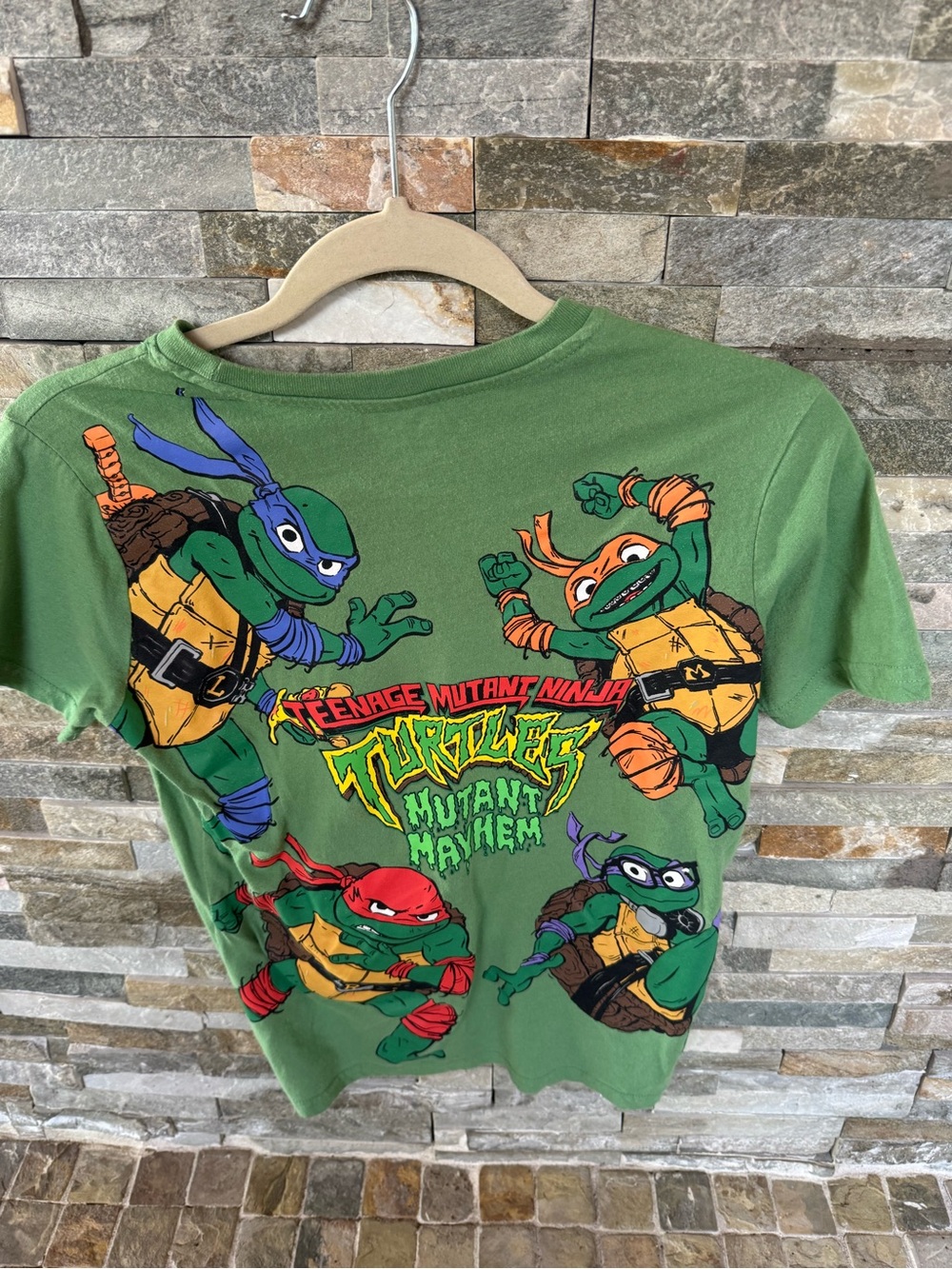 Teenage Mutant Ninja Turtles Green Kids Graphic Tee